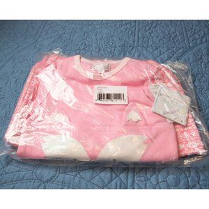 Quiltex Pink Fox Pajamas 18m New